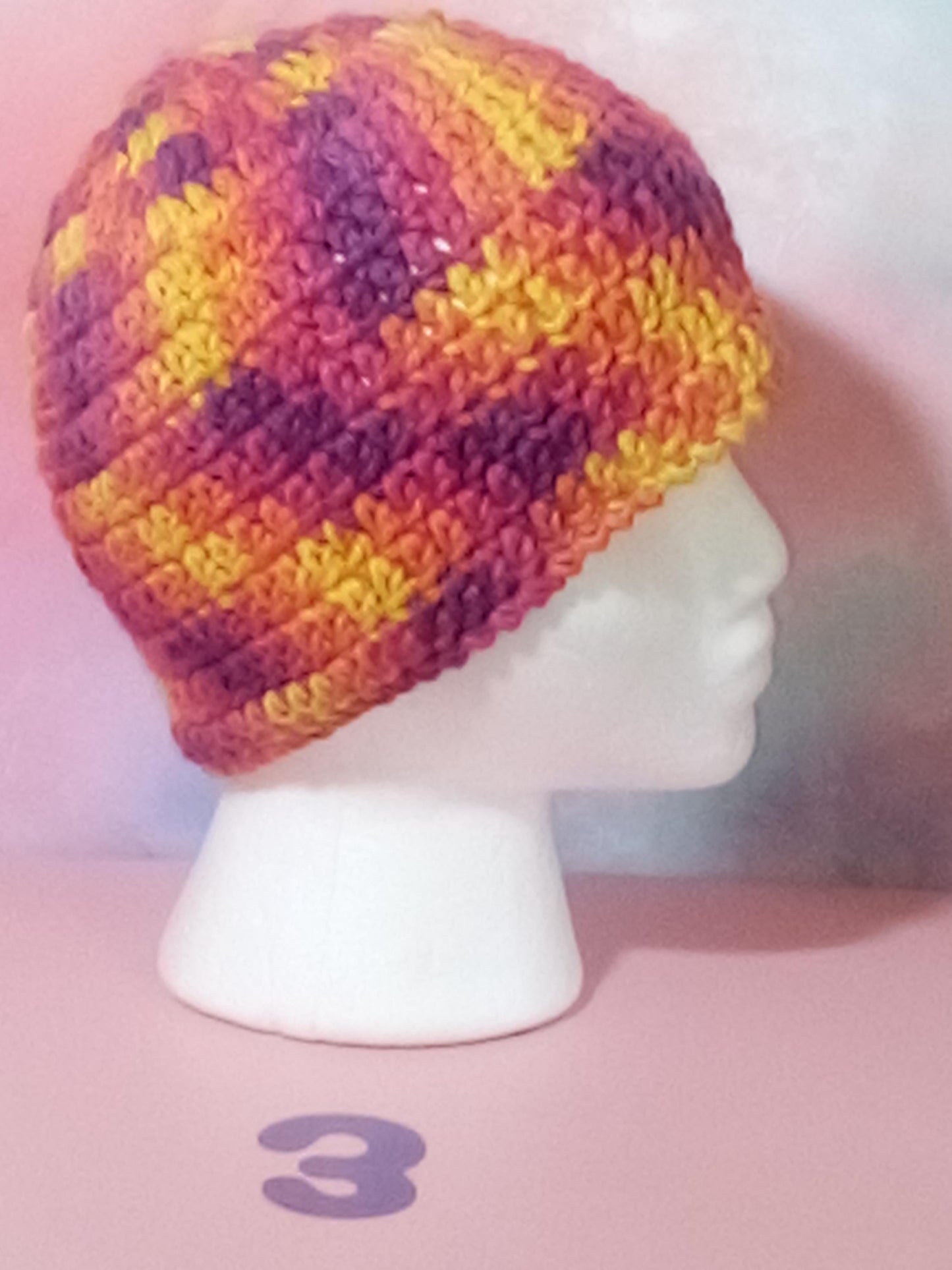 Crocheted Fall Hat: Handmade Harvest Halo - Autumn Tones
