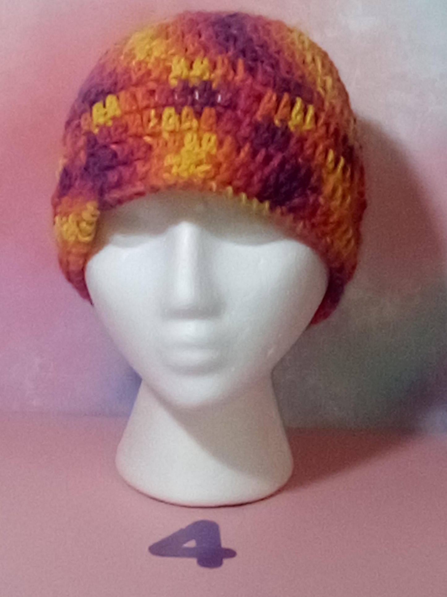Crocheted Fall Hat: Handmade Harvest Halo - Autumn Tones