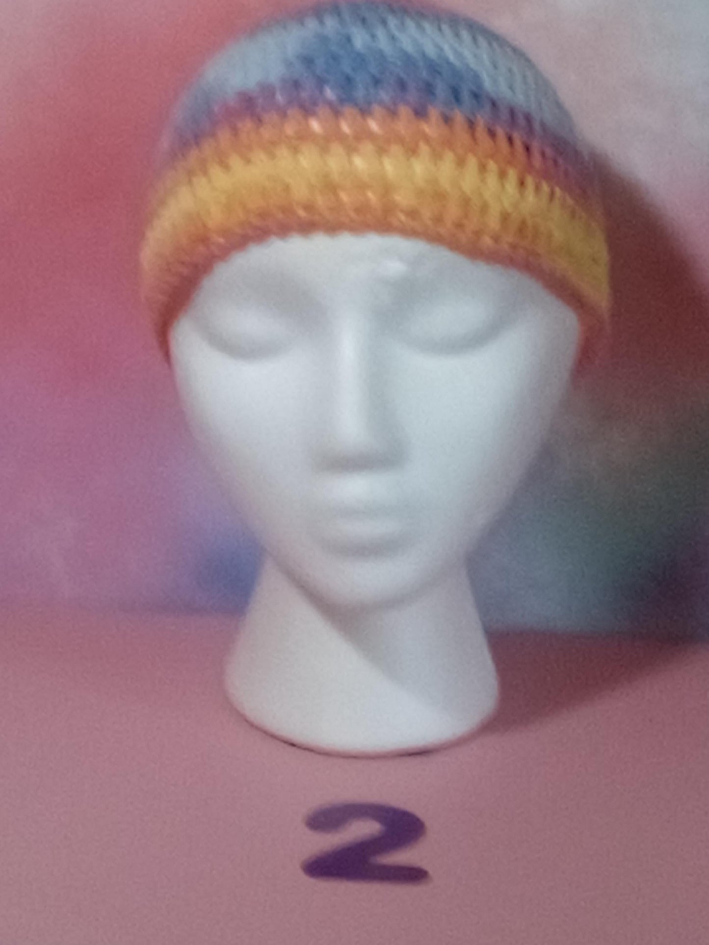 Crocheted Fall Hat: Handmade Harvest Halo - Autumn Tones