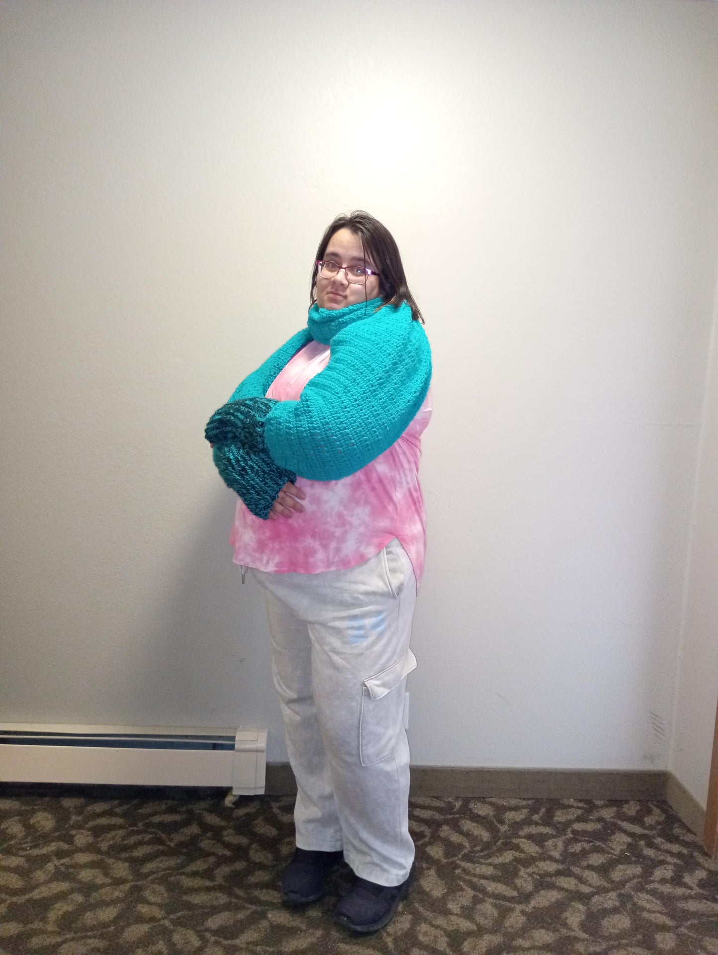 twist and toast sweater scarf