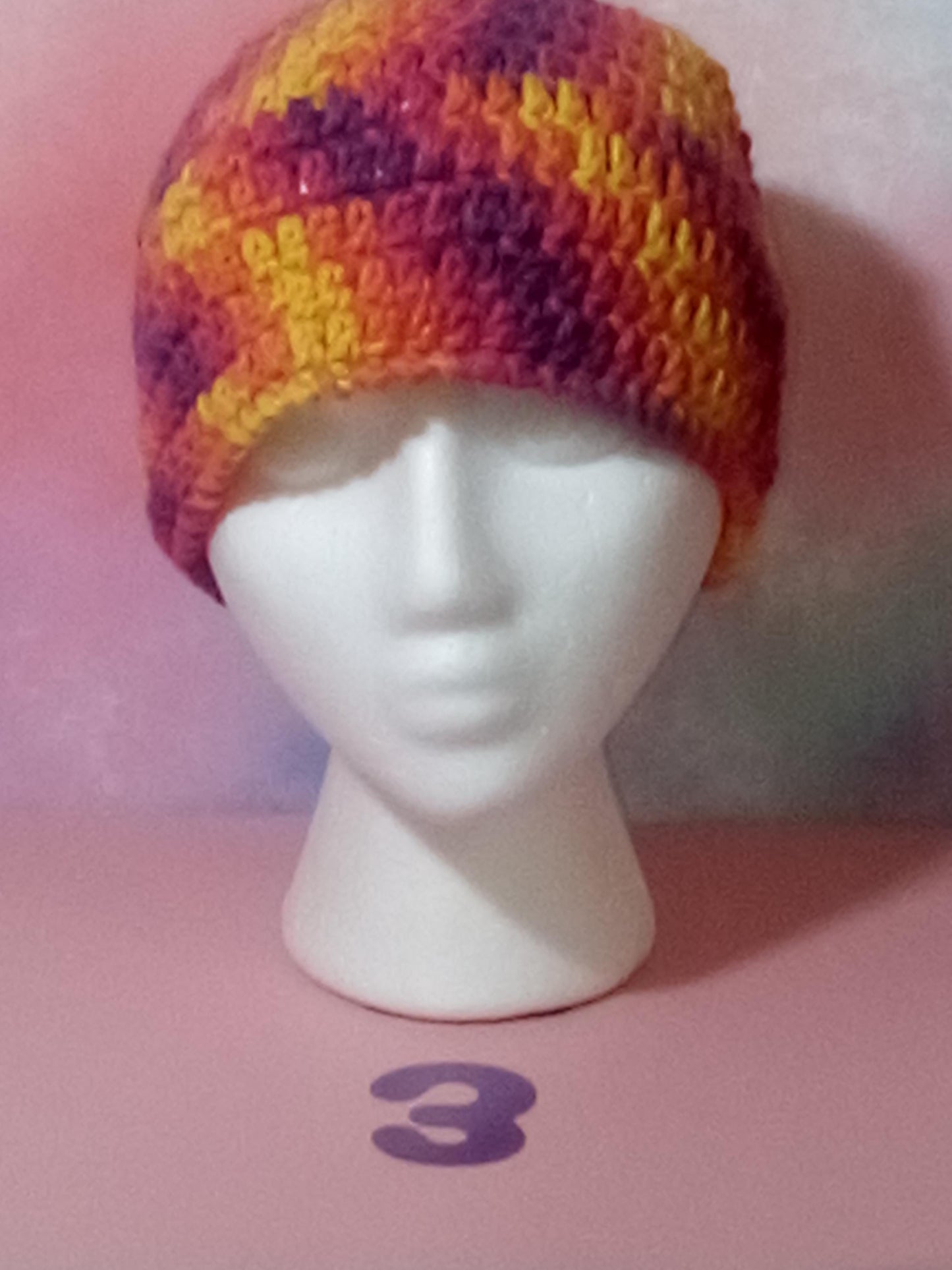 Crocheted Fall Hat: Handmade Harvest Halo - Autumn Tones
