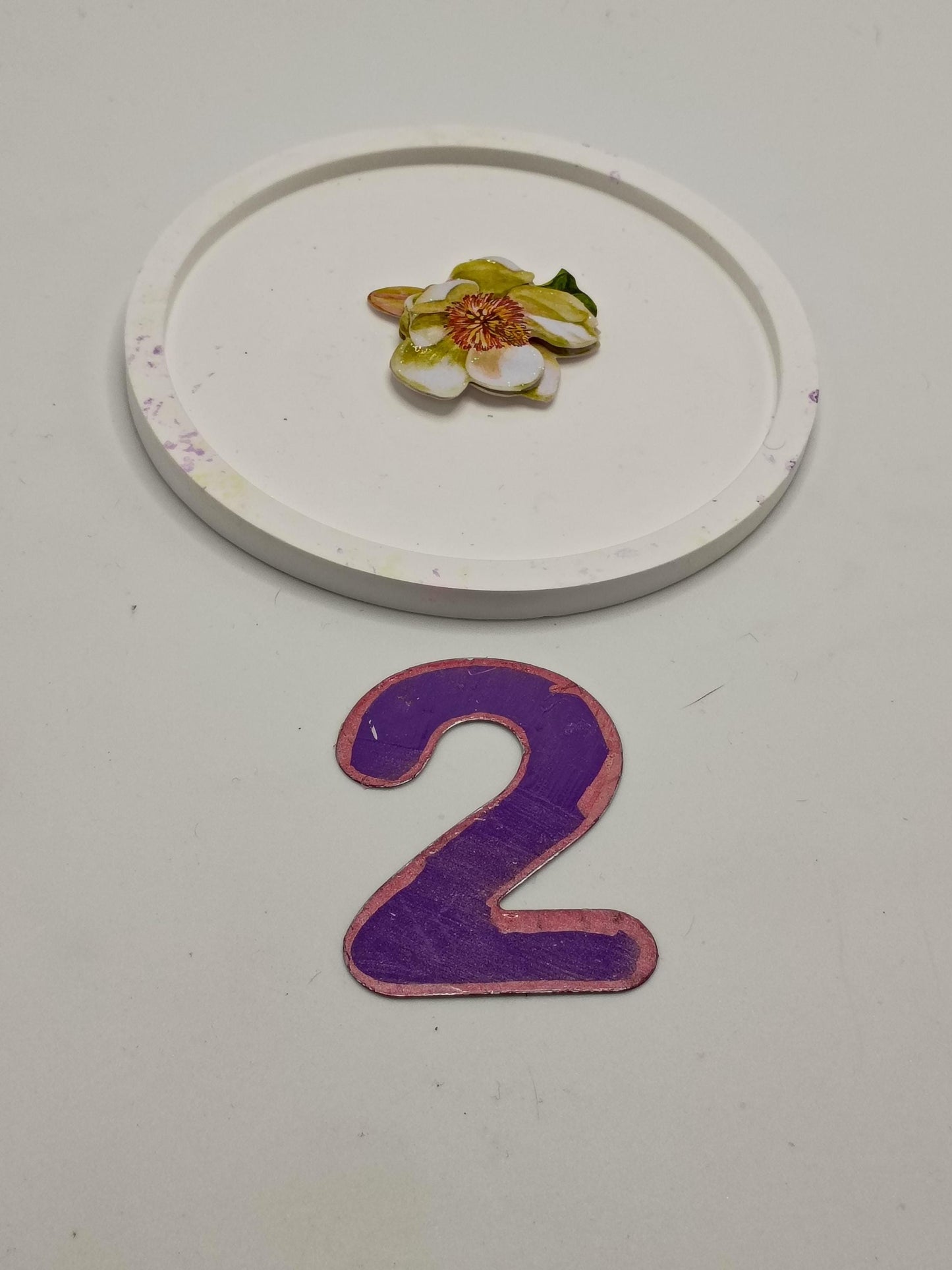 Handmade Coasters: Butterfly Shimmer
